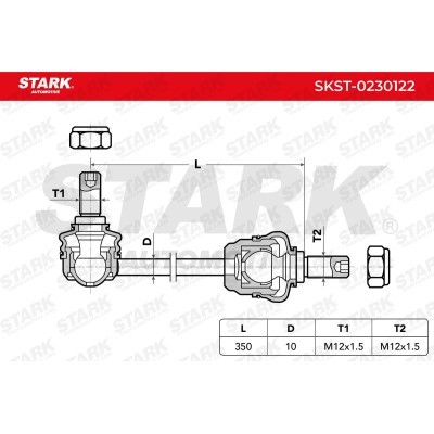 Stabilisator Stange Stark SKST-0230122 SKST-0230122 - foto 3
