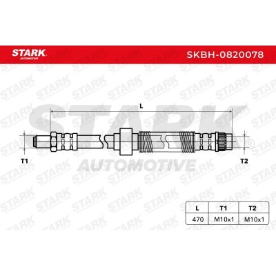 Bremsschlauch Stark SKBH-0820078 SKBH-0820078 - foto 2