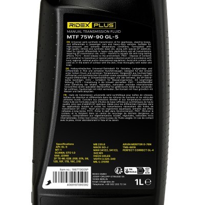 Getriebeöl RIDEX 1667T0005P 1667T0005P - foto 5