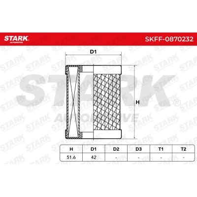 Kraftstofffilter Stark SKFF-0870232 SKFF-0870232 - foto 5