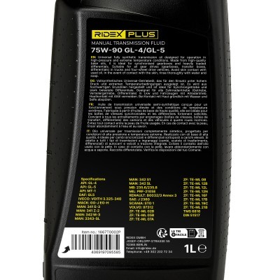 Getriebeöl RIDEX 1667T0002P 1667T0002P - foto 5
