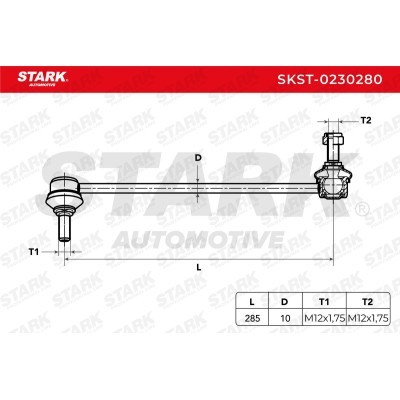 Stabilisator Stange Stark SKST-0230280 SKST-0230280 - foto 3