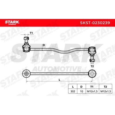 Stabilisator Stange Stark SKST-0230239 SKST-0230239 - foto 3