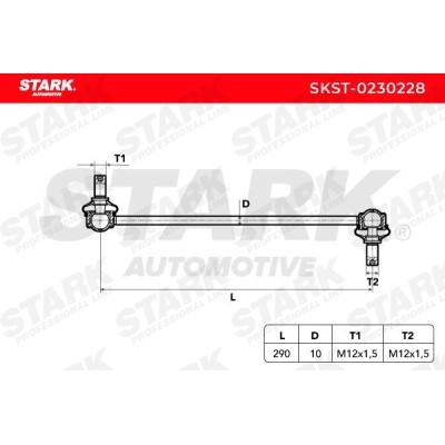 Stabilisator Stange Stark SKST-0230228 SKST-0230228 - foto 6