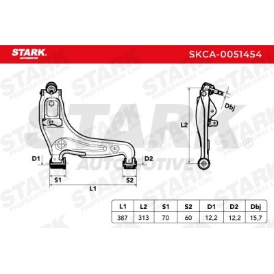 Querlenker Stark SKCA-0051454 SKCA-0051454 - foto 5