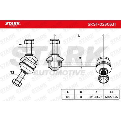Stabilisator Stange Stark SKST-0230331 SKST-0230331 - foto 5