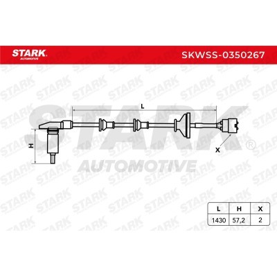 ABS Sensor Stark SKWSS-0350267 SKWSS-0350267 - foto 6