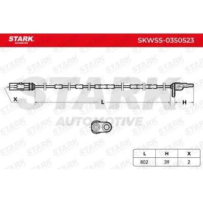 ABS Sensor Stark SKWSS-0350523 SKWSS-0350523 - foto 6
