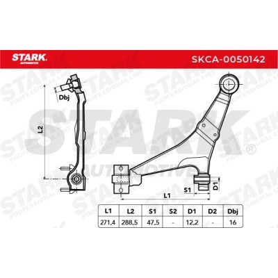 Querlenker Stark SKCA-0050142 SKCA-0050142 - foto 3