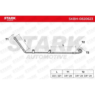 Bremsschlauch Stark SKBH-0820623 SKBH-0820623 - foto 6
