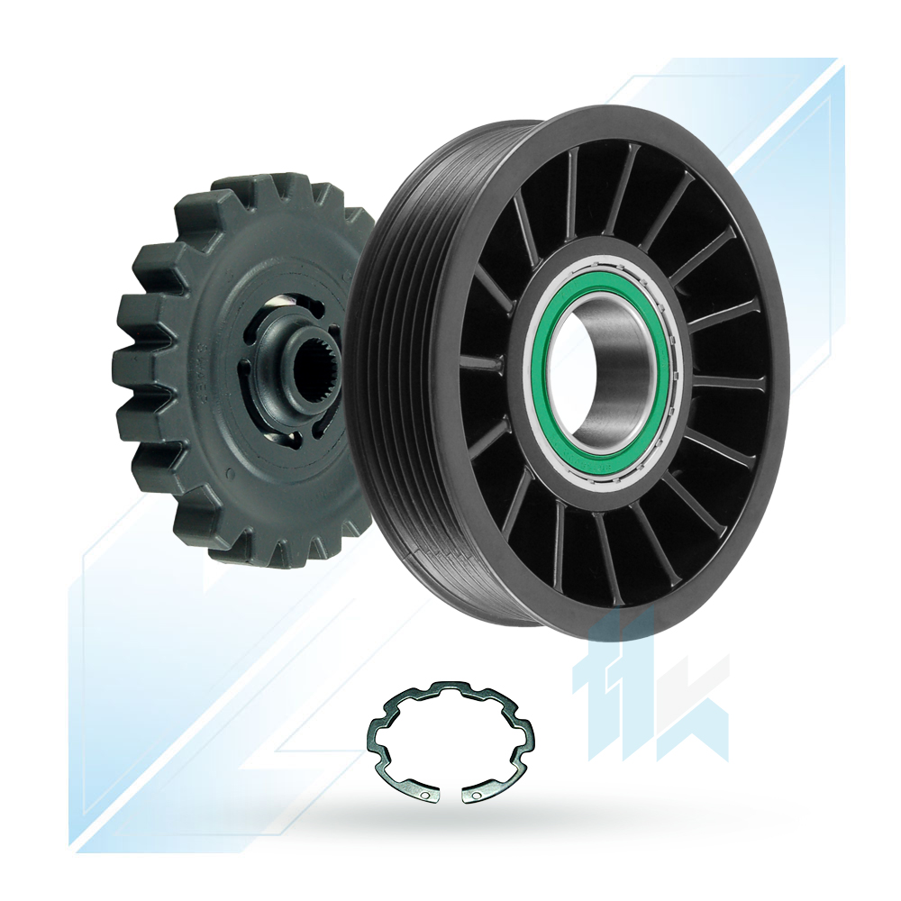 Klimakompressor Kupplung ZEXEL/VALEO DCS-17 7PK (PV7) Ø125/Ø120 Mercedes 110ZDC7700 - foto 2