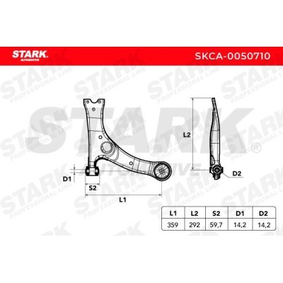 Querlenker Stark SKCA-0050710 SKCA-0050710 - foto 3