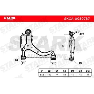 Querlenker Stark SKCA-0050787 SKCA-0050787 - foto 5