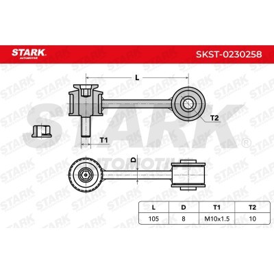 Stabilisator Stange Stark SKST-0230258 SKST-0230258 - foto 6