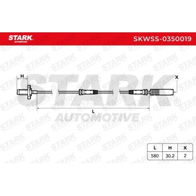 ABS Sensor Stark SKWSS-0350019 SKWSS-0350019 - foto 5