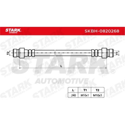 Bremsschlauch Stark SKBH-0820268 SKBH-0820268 - foto 3
