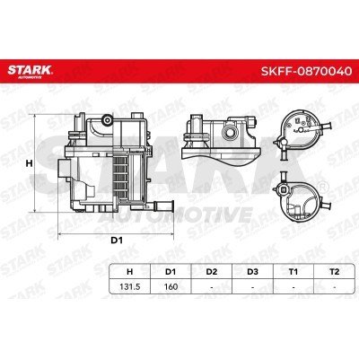 Kraftstofffilter Stark SKFF-0870040 SKFF-0870040 - foto 4