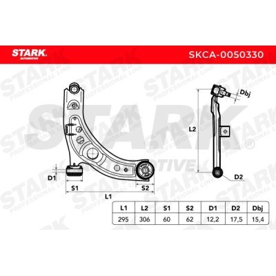 Querlenker Stark SKCA-0050330 SKCA-0050330 - foto 4