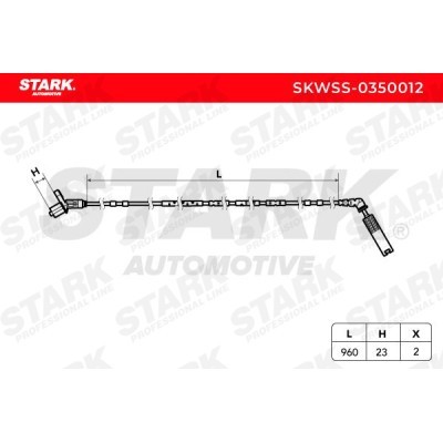 ABS Sensor Stark SKWSS-0350012 SKWSS-0350012 - foto 3