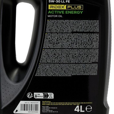 Motoröl RIDEX 1862O0347P 1862O0347P - foto 5