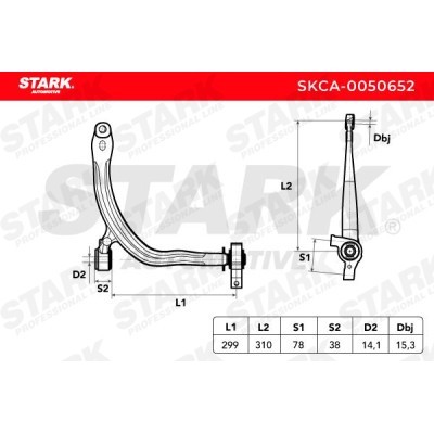 Querlenker Stark SKCA-0050652 SKCA-0050652 - foto 5