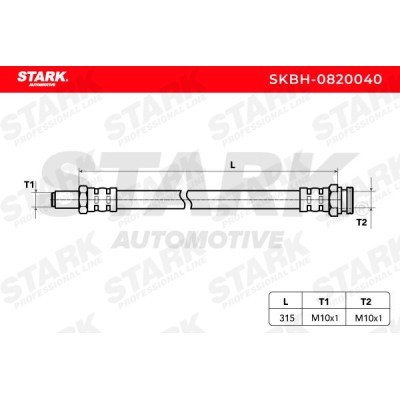 Bremsschlauch Stark SKBH-0820040 SKBH-0820040 - foto 4