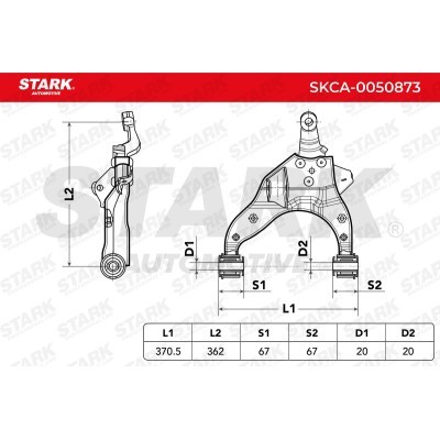 Querlenker Stark SKCA-0050873 SKCA-0050873 - foto 7