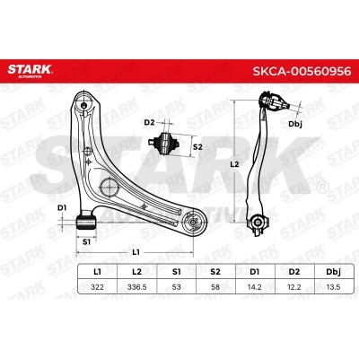 Querlenker Stark SKCA-00560956 SKCA-00560956 - foto 3