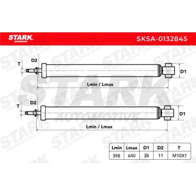 Stoßdämpfer Stark SKSA-0132845 SKSA-0132845 - foto 3