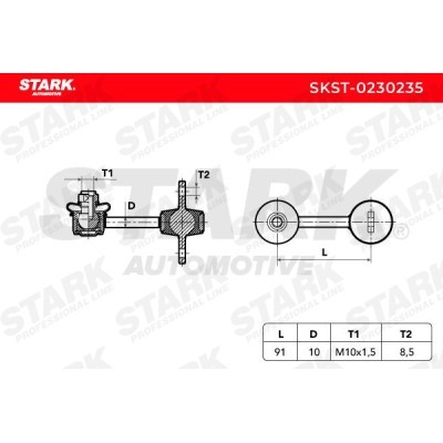 Stabilisator Stange Stark SKST-0230235 SKST-0230235 - foto 3
