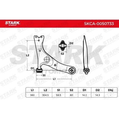 Querlenker Stark SKCA-0050733 SKCA-0050733 - foto 4