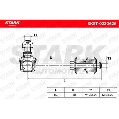Stabilisator Stange Stark SKST-0230626 SKST-0230626 - foto 7