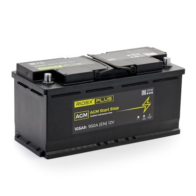 Autobatterie RIDEX 1S0053P 1S0053P - foto 3