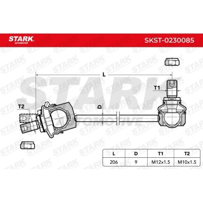 Stabilisator Stange Stark SKST-0230085 SKST-0230085 - foto 5
