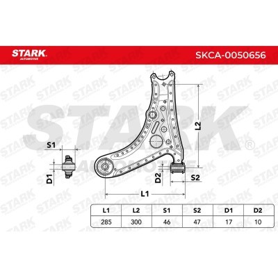 Querlenker Stark SKCA-0050656 SKCA-0050656 - foto 5