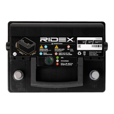 Autobatterie RIDEX 1S0003 1S0003 - foto 10