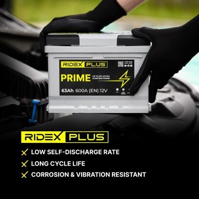 Autobatterie RIDEX 1S0023P 1S0023P - foto 8