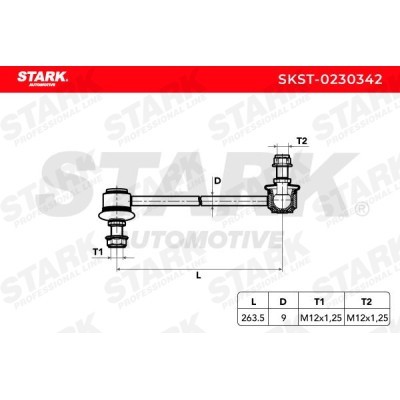 Stabilisator Stange Stark SKST-0230342 SKST-0230342 - foto 6