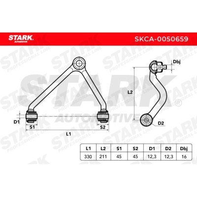 Querlenker Stark SKCA-0050659 SKCA-0050659 - foto 3