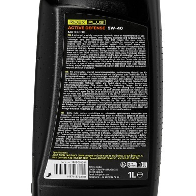 Motoröl RIDEX 1862O0125P 1862O0125P - foto 5