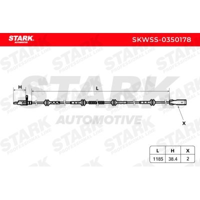 ABS Sensor Stark SKWSS-0350178 SKWSS-0350178 - foto 5