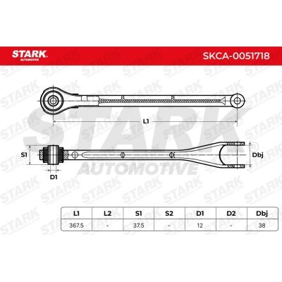 Querlenker Stark SKCA-0051718 SKCA-0051718 - foto 5