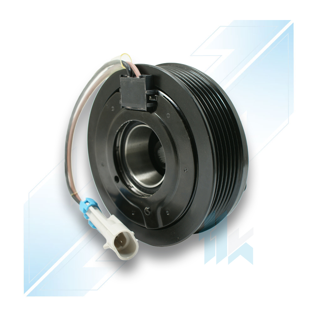 Klimakompressor Magnetkupplung (12V) SANDEN 6V12 6PK (PV6) Ø109/Ø105 Opel 112S6V2608 - foto 2