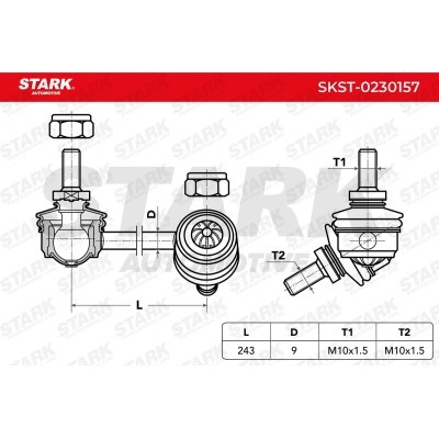 Stabilisator Stange Stark SKST-0230157 SKST-0230157 - foto 3