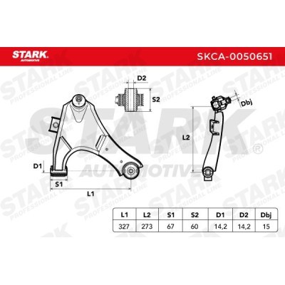 Querlenker Stark SKCA-0050651 SKCA-0050651 - foto 5