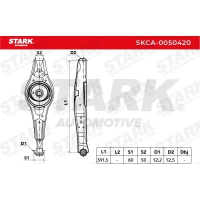 Querlenker Stark SKCA-0050420 SKCA-0050420 - foto 4