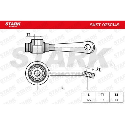 Stabilisator Stange Stark SKST-0230149 SKST-0230149 - foto 6