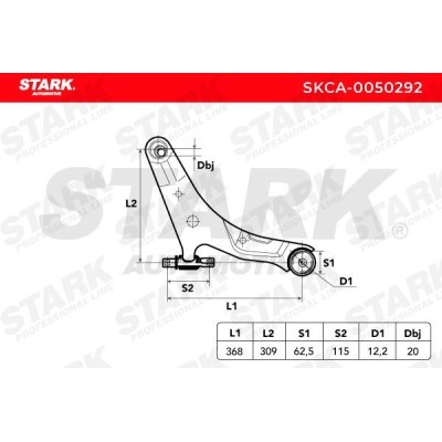 Querlenker Stark SKCA-0050292 SKCA-0050292 - foto 3