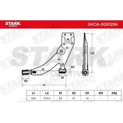 Querlenker Stark SKCA-0051296 SKCA-0051296 - foto 5