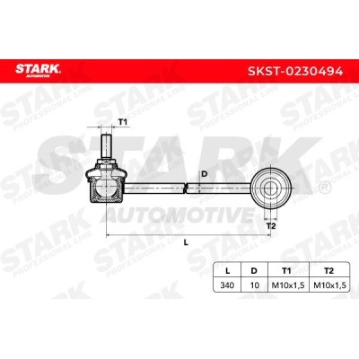 Stabilisator Stange Stark SKST-0230494 SKST-0230494 - foto 6